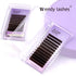 YY Lash Extensions Brown Color Lashes D Curl 0.07MM